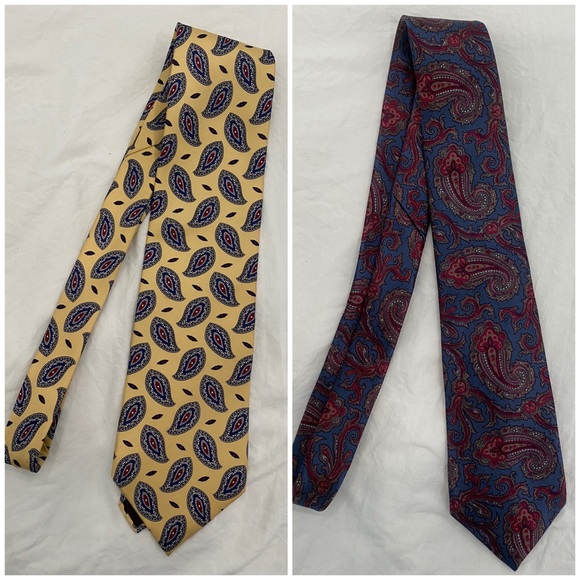 Christian Dior ties lot of 2 - Picture 1 of 5